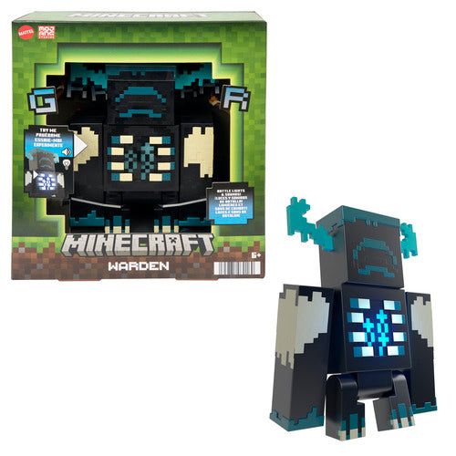 Minecraft The Warden Lights And Sounds Figure