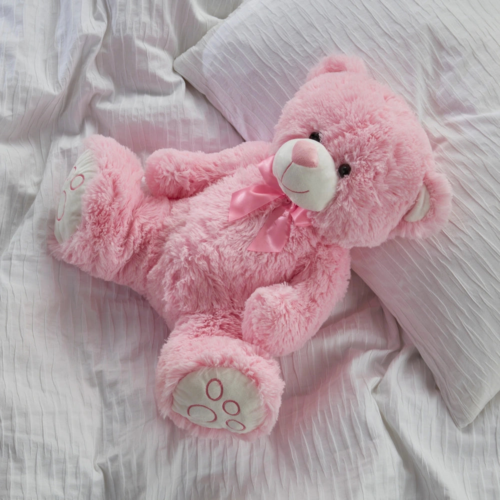 43Cm Sitting Teddy Bear - Pink