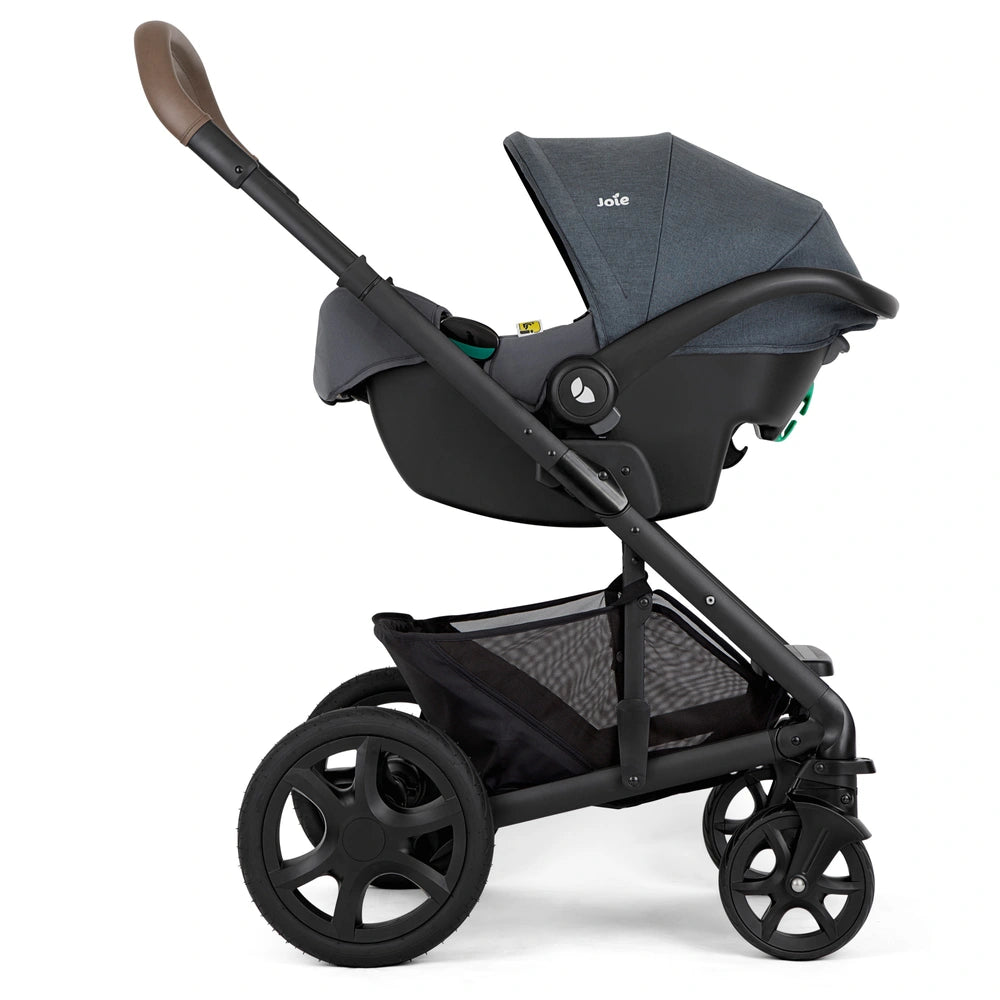 Joie Chrome Deluxe 3-In-1 Travel System & Car Seat- Moonlight