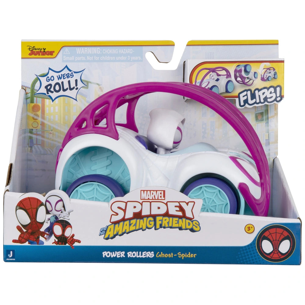 Spidey And His Amazing Friends Power Rollers Ghost-Spider 15Cm