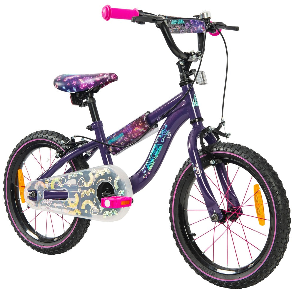 16 Inch Avoca Sparkle Neon Bike