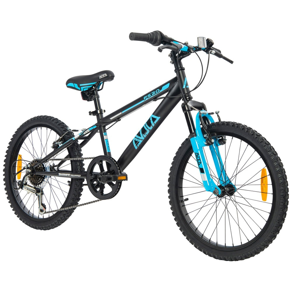 20 Inch Avoca Boys Black Mountain Bike