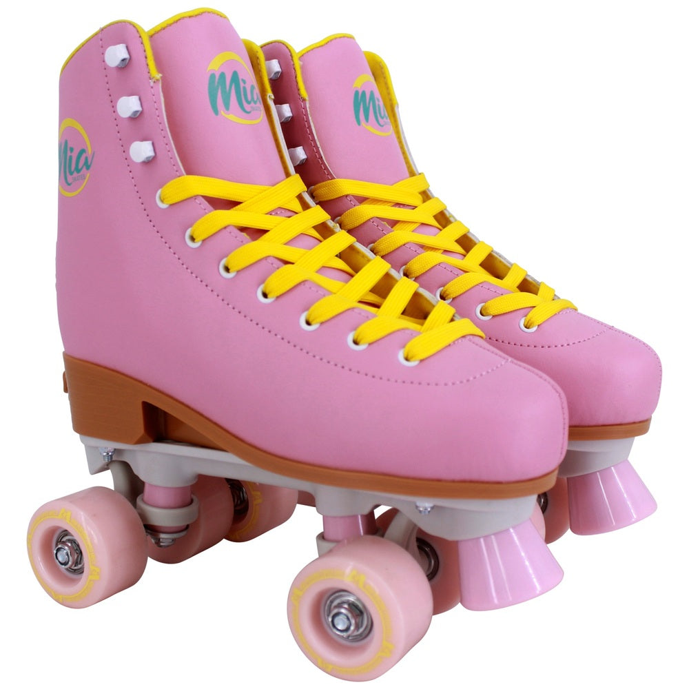 Mia Retro Quad Skates Pink 13-2