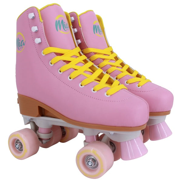 Mia Retro Quad Skates Pink 3-5