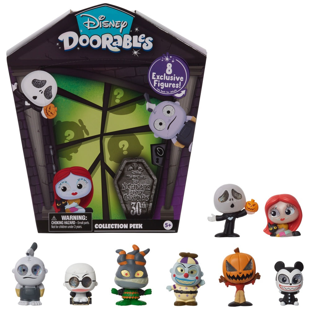 Disney Doorables Tim Burton’s The Nightmare Before Christmas Collector Pack
