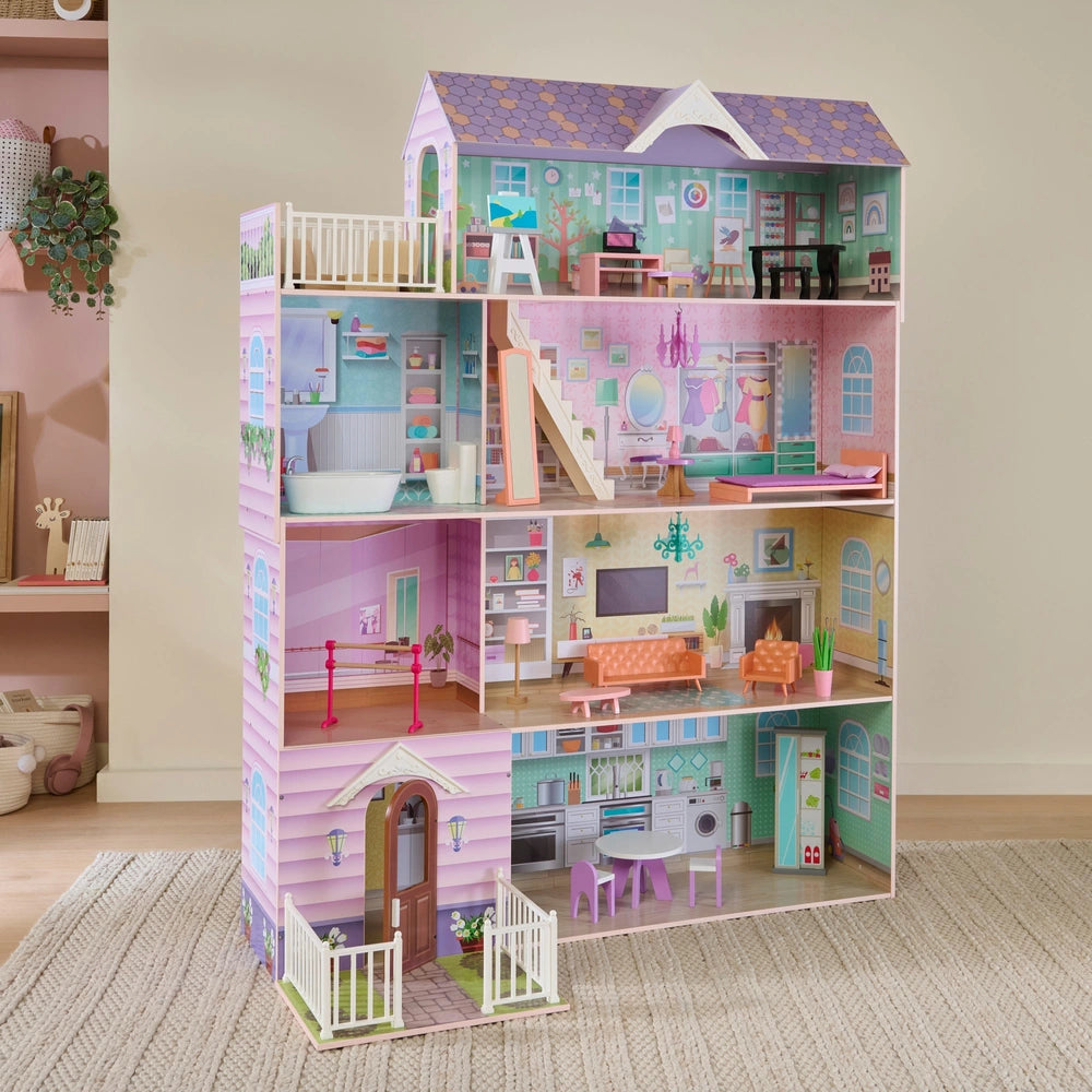 Lillie's Wooden Doll House