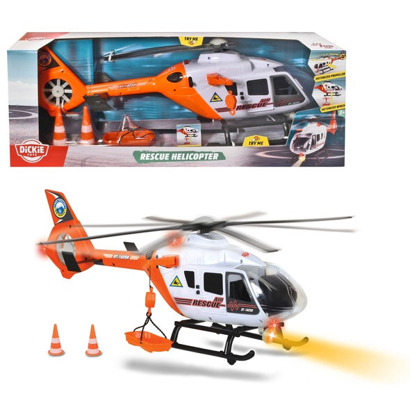 Dickie Toys Giant Rescue Helicopter With Lights And Sounds