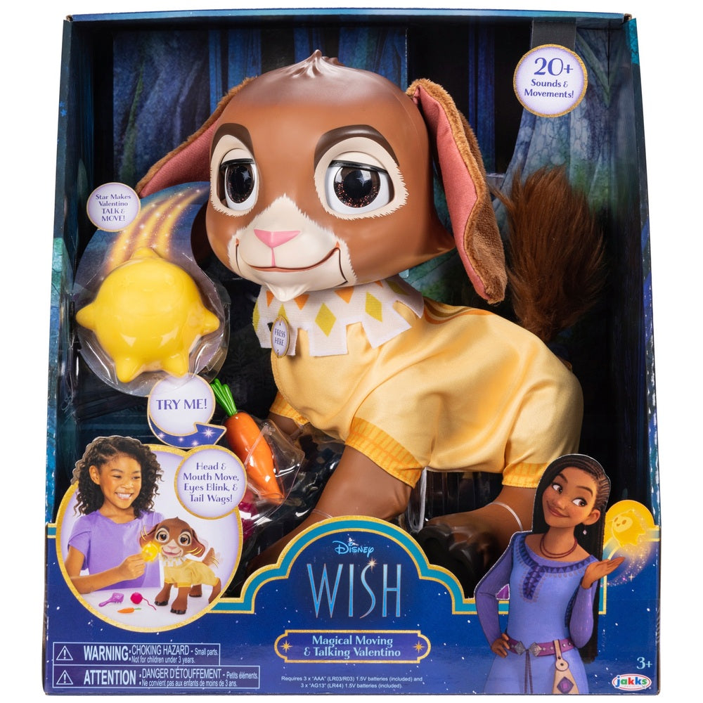 Disney Wish Magical Moving And Talking Valentino Interactive Toy