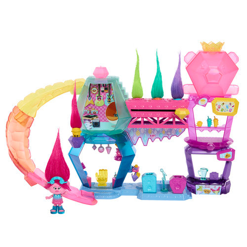 Trolls 3 Band Together Mount Rageous Playset With Queen Poppy Doll
