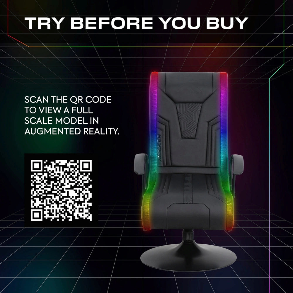 X Rocker Veleno Rgb 2.1 Audio Gaming Chair