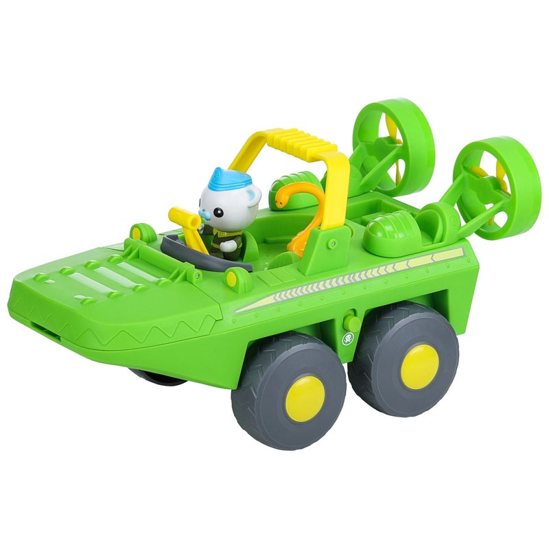 Octonauts Deluxe Toy Vehicle & Figure, Gup-K And Captain Barnacles Pack