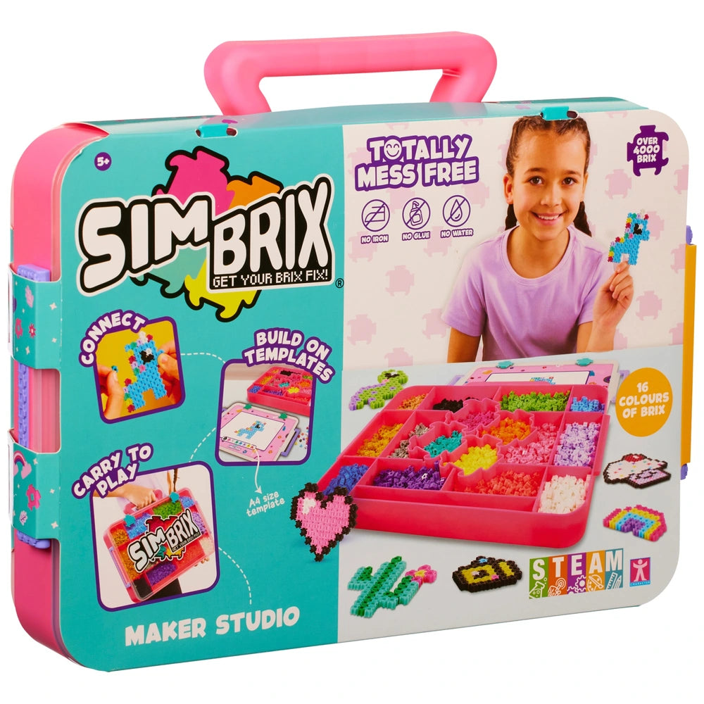 Simbrix Maker Studio Pixel Art Set Pink