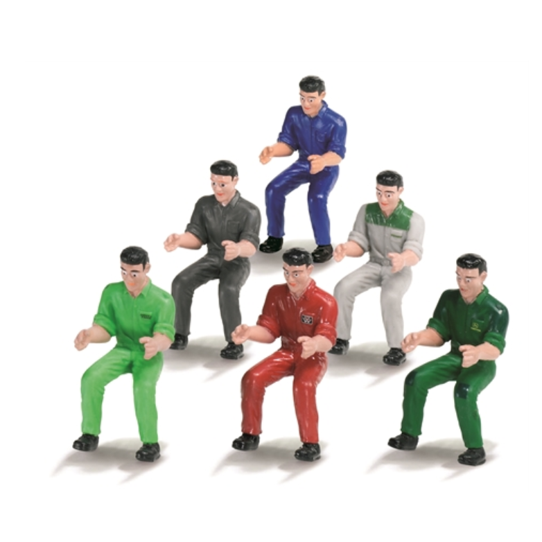 Siku 1:32 Set Of 6 Tractor Drivers