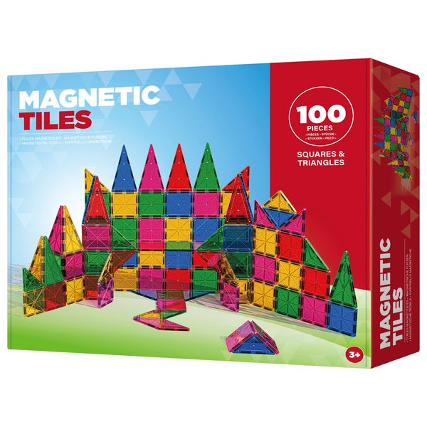 Magnetic Tiles 100-Piece Building Set