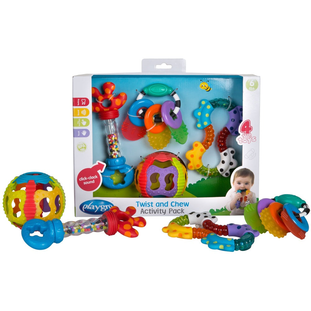 Playgro Twist And Chew Activity Pack