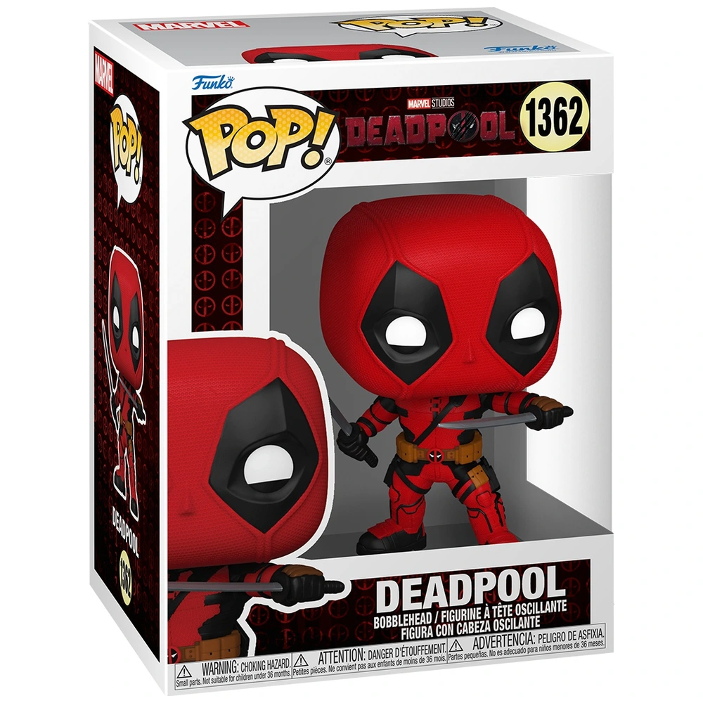 Funko Pop! 1362: Marvel Deadpool & Wolverine Deadpool