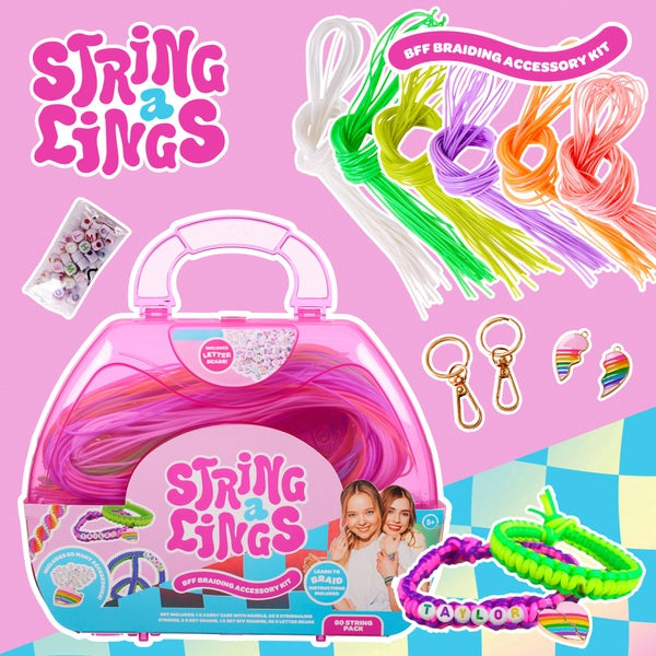 Stringalings Bff Braiding Accessory Kit