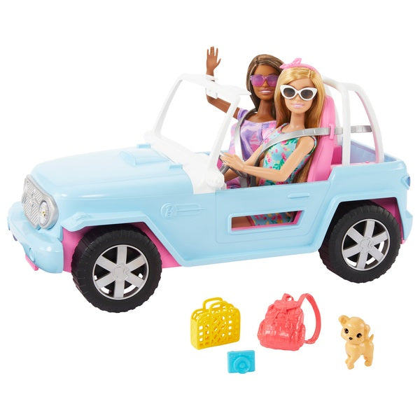 Pink Barbie Car Barbie Ken Jeep Toy Jeep De Barbie Y Ken Barbie