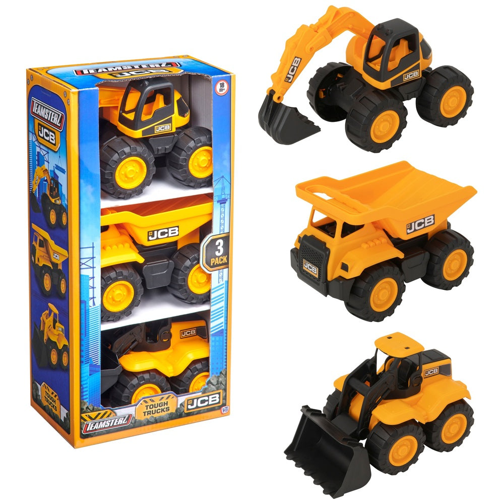 Teamsterz Jcb Tough Trucks 3 Pack