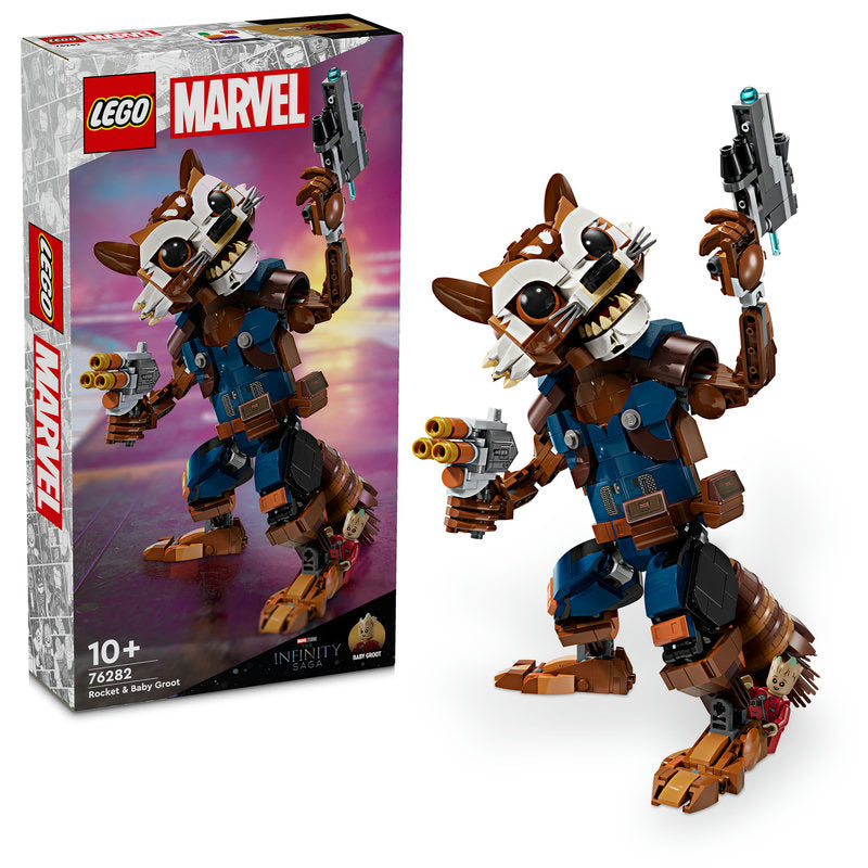 Lego® Marvel Rocket & Baby Groot 76282