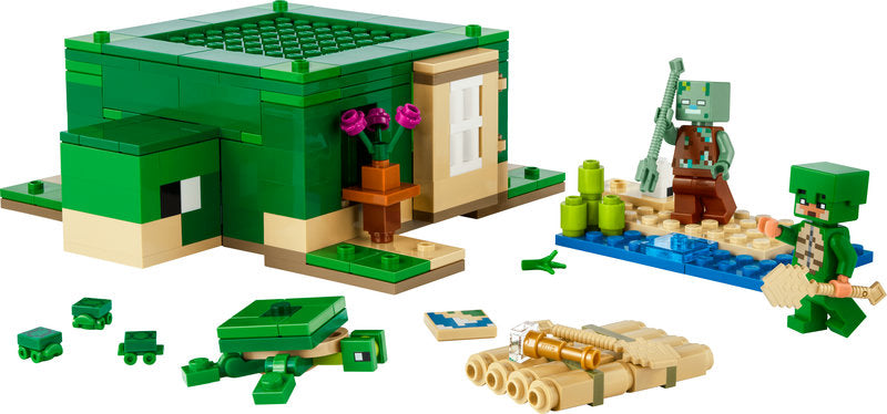 Lego® Minecraft® The Turtle Beach House Model 21254