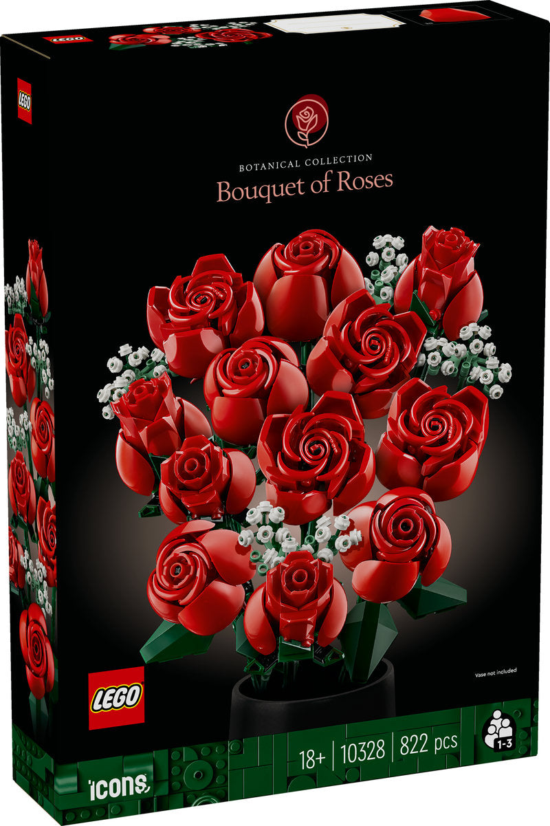 Lego® Icons Bouquet Of Roses Building Set 10328