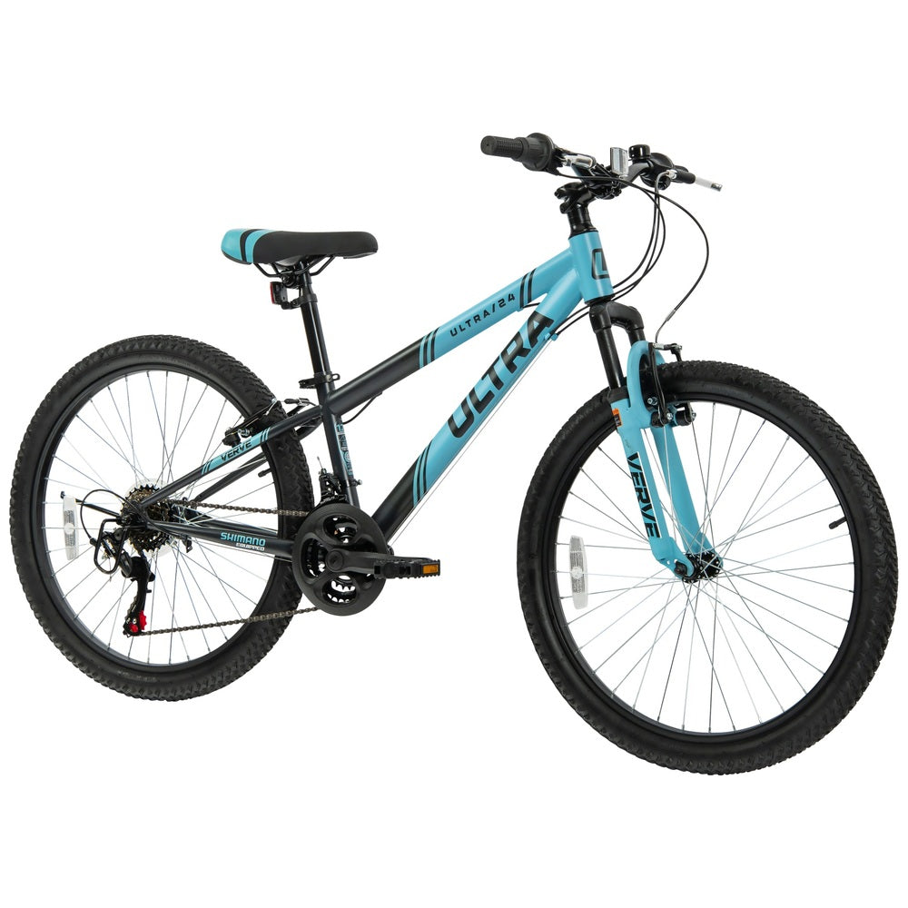 24 Inch Verve Ultra Mountain Bike Blue And Black