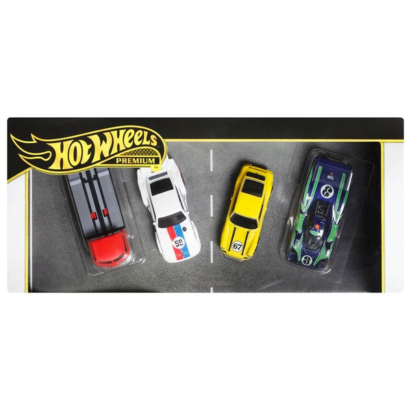 Hot Wheels Premium Porsche Collector Display 4 Pack
