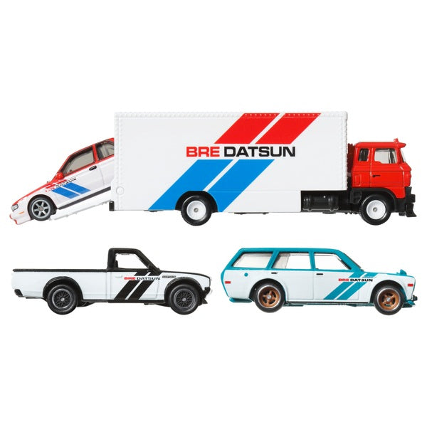 Hot Wheels Premium Brock Racing Enterprises (Bre) Collector Display 4 Pack