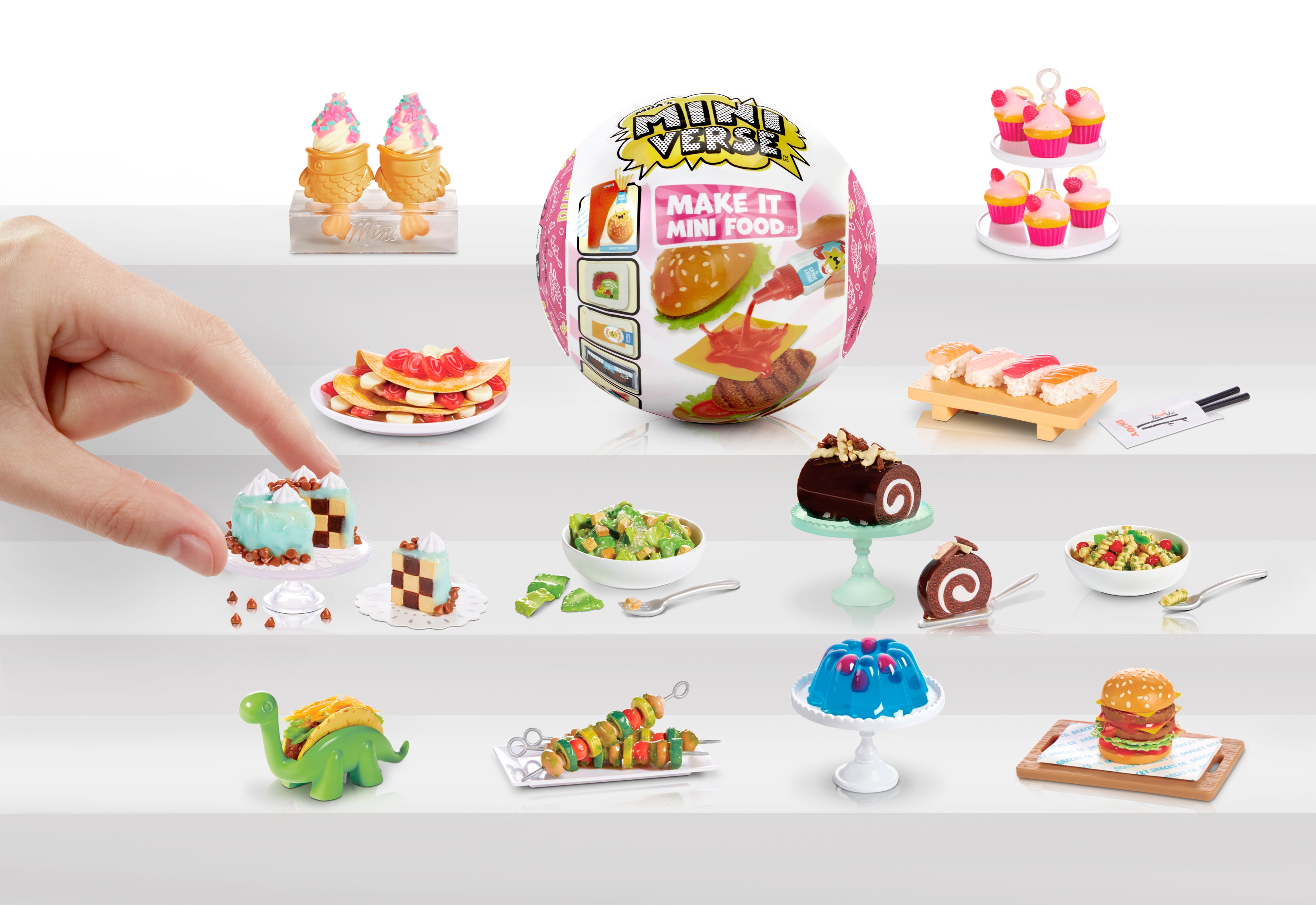 Mga's Miniverse: Make It Mini Food – Diner Series 3-B Collectible Assortment