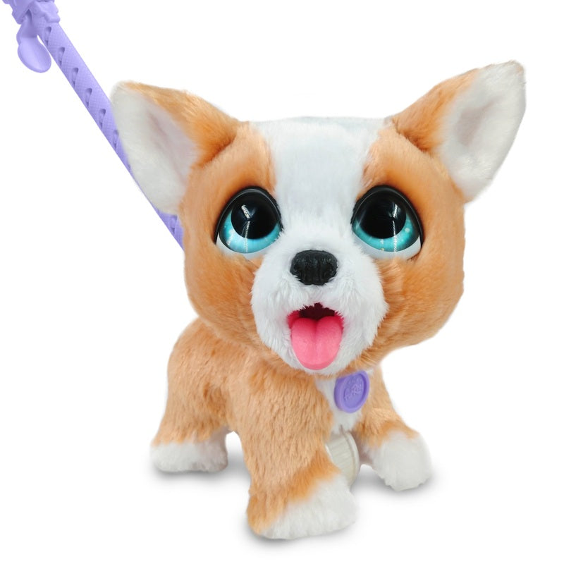 Furreal Plush Toy Interactive Pet Poop-A-Lots Corgi