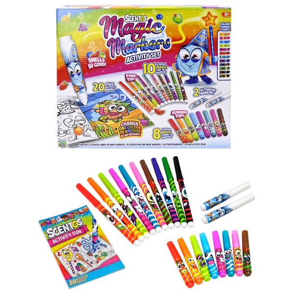 Scentos Magic Markers Activity Set