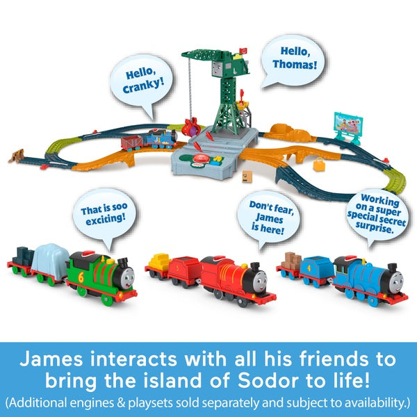 Thomas & Friends Talking James Motorised Train Engine