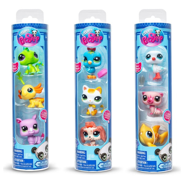Littlest Pet Shop Pet Trio Tube Assortment