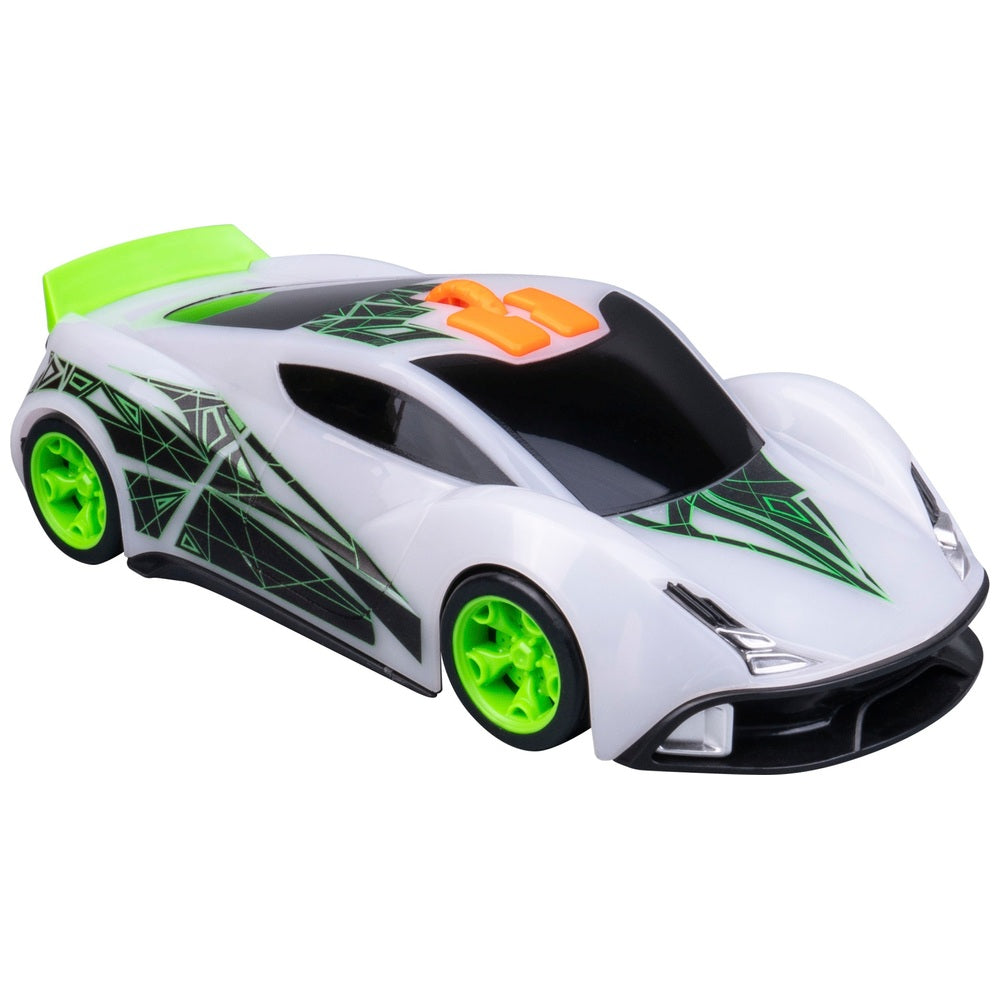 Super Wheelz Neon Zoom Racer Car With Lights And Sounds