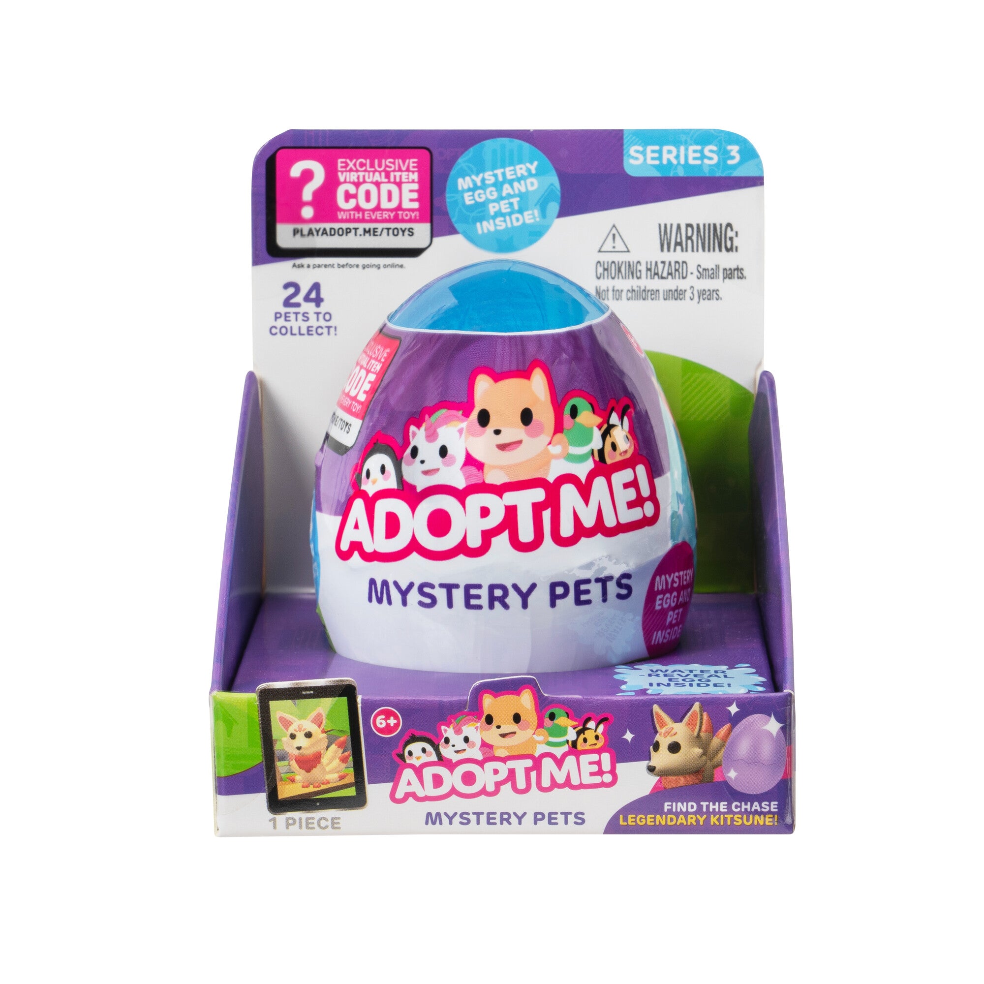 Adopt Me! Mystery Pets Series 3 - Exclusive Virtual Item Code Included