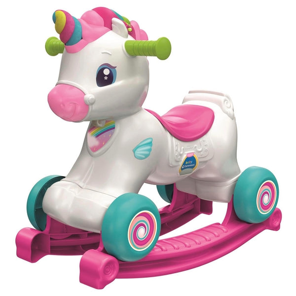 Baby Clementoni 3-In-1 Interactive Unicorn Ride On