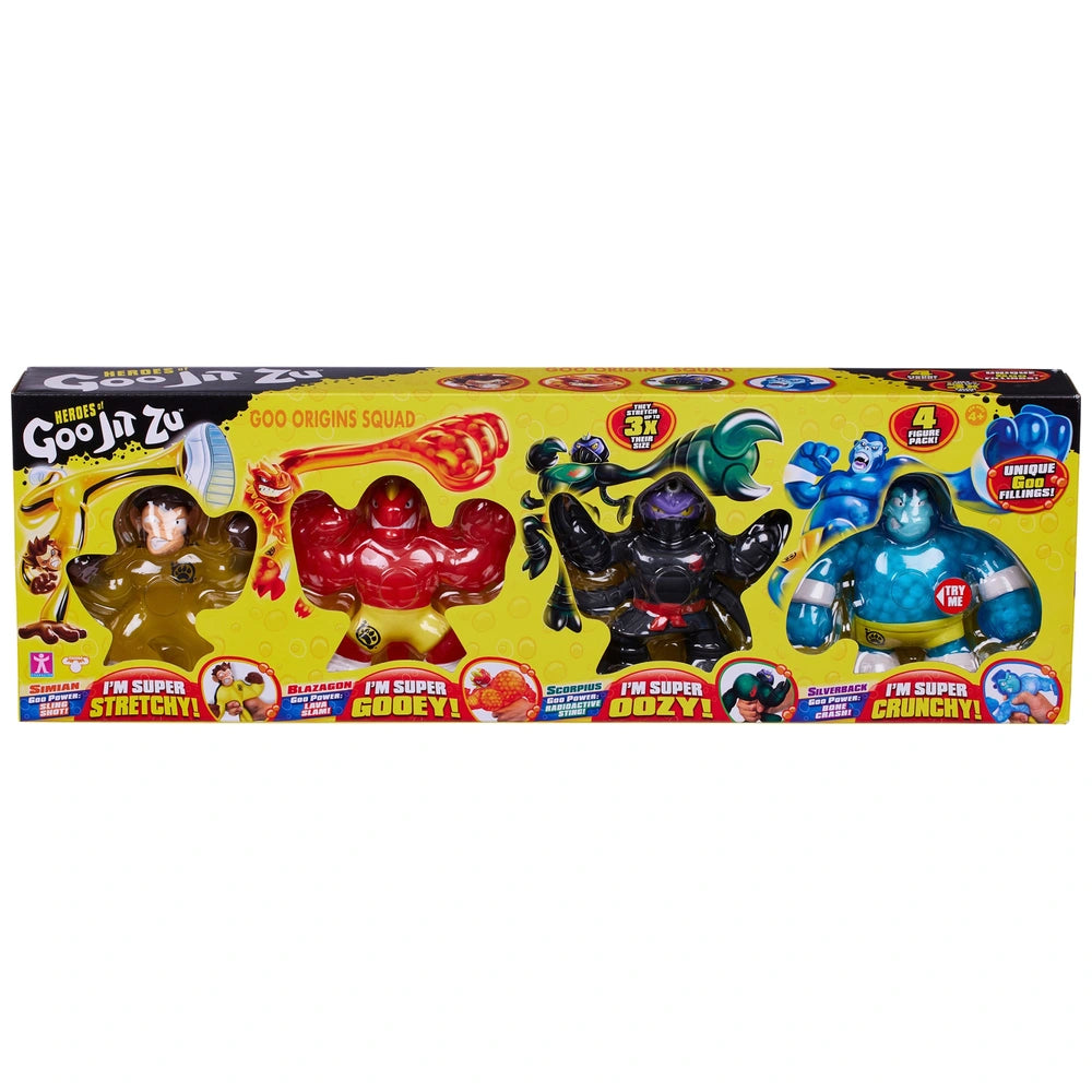 Heroes Of Goo Jit Zu Origins Squad Figure Pack