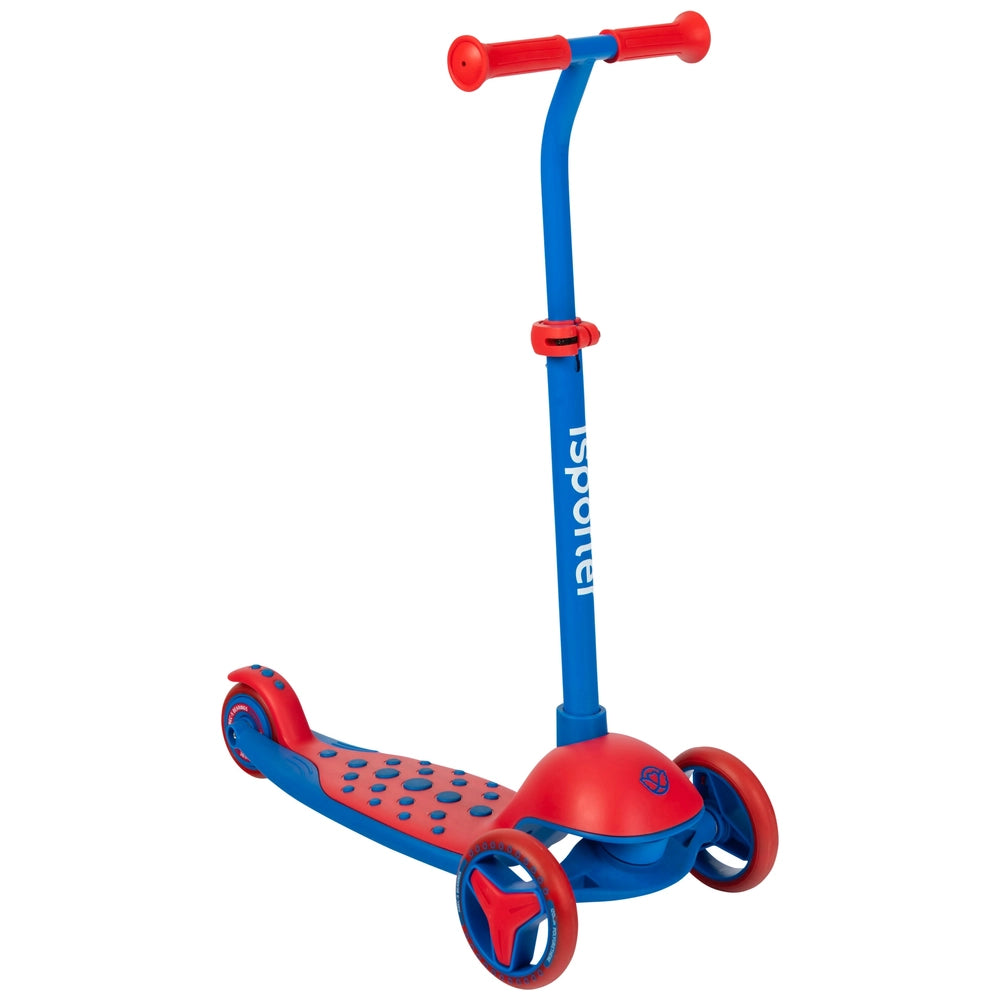 Isporter Mini Scooter With Rgb Lights Blue