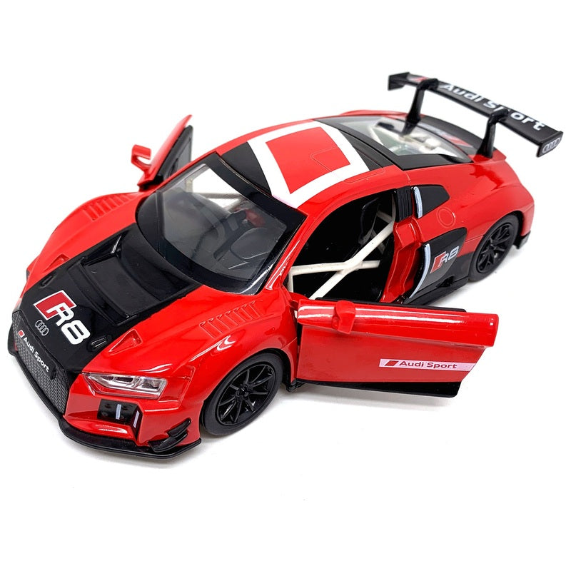 1:32 Audi R8 Lms Pull Back Diecast Car