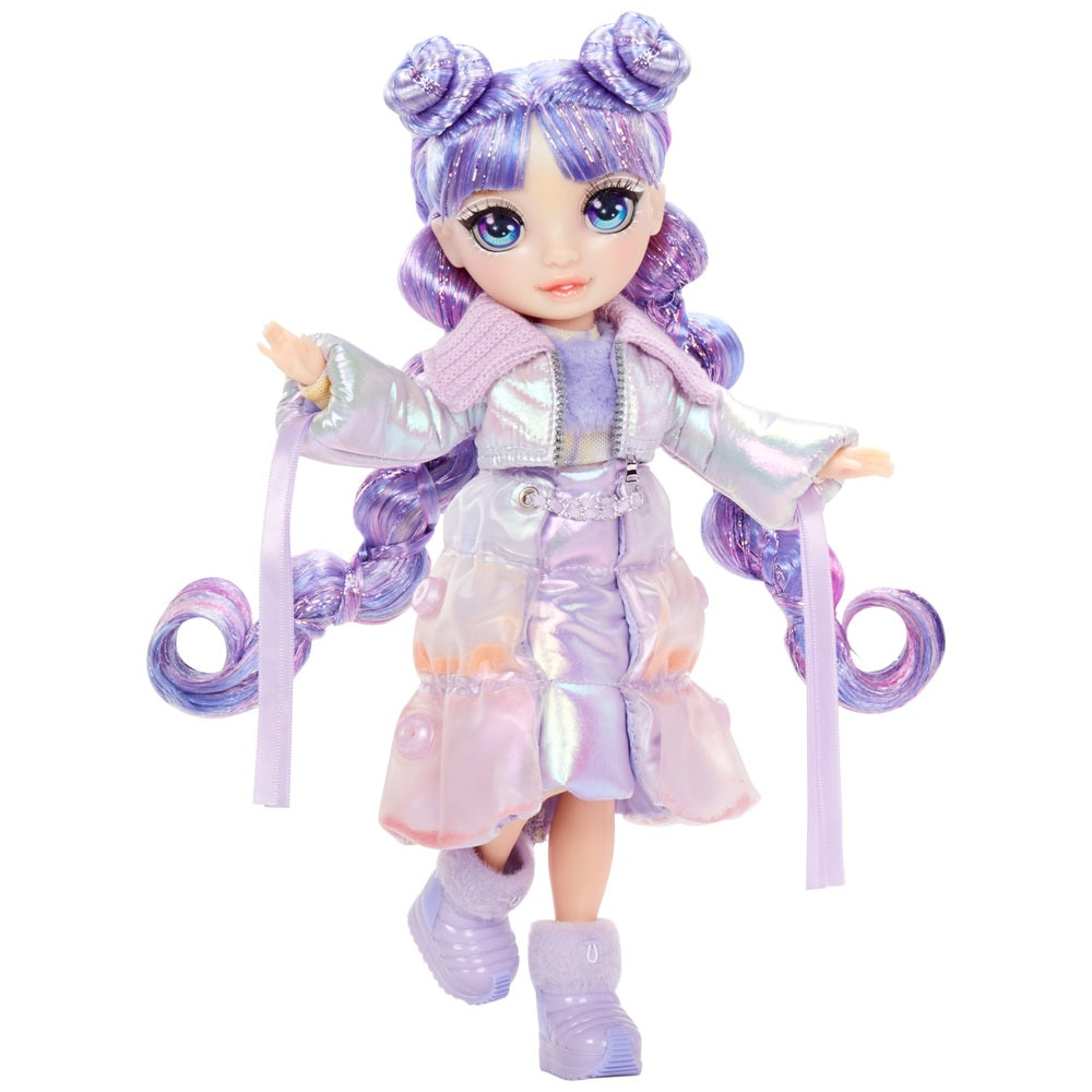 Rainbow High: Winter Wonderland Fashion Doll – Violet Willow