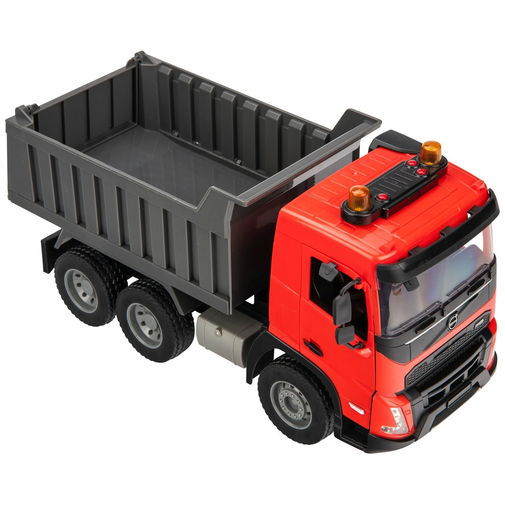 1:20 Volvo Lights And Sounds Manual Dump Truck