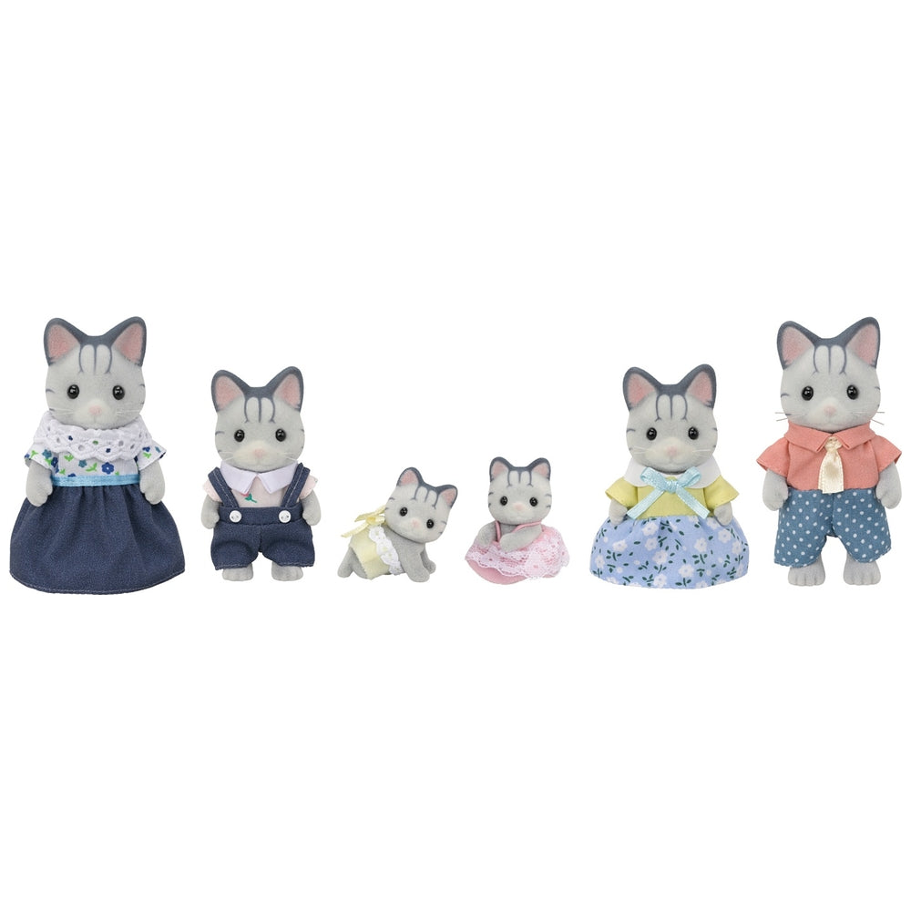Sylvanian Families Fisher Cat Family 6 Pack