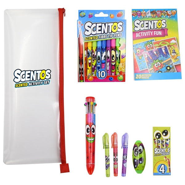 Scentos Scented Pencil Case Activity Set