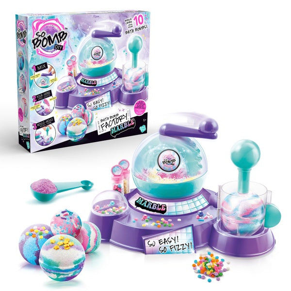 So Bomb Diy Marble Bath Bomb Factory