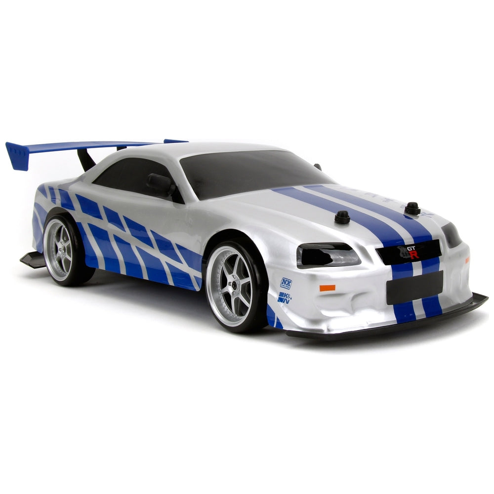1:10 Fast & Furious Brian's Nissan Skyline Gt-R (R34) Radio Control Car