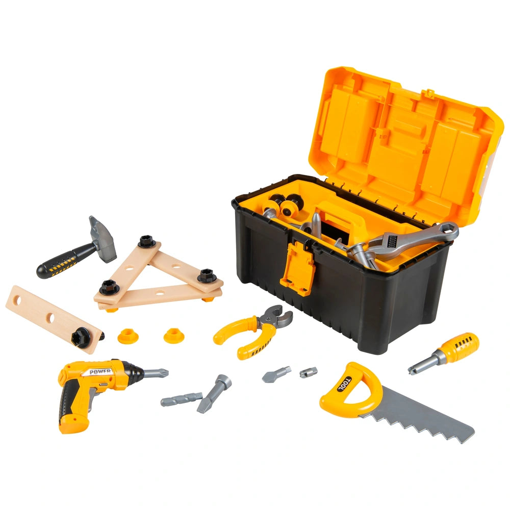 Create Construction Tool Box 35 Piece Tool Kit Set