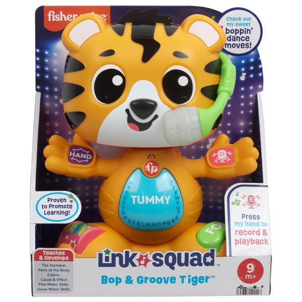 Fisher-Price Link Squad Bop & Groove Tiger