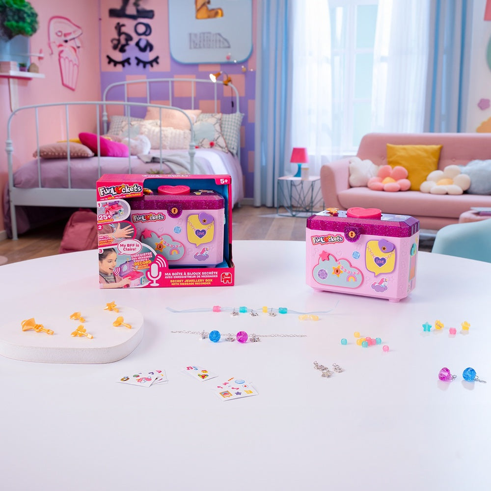 Funlockets Secret Jewellery Box With Message Recorder