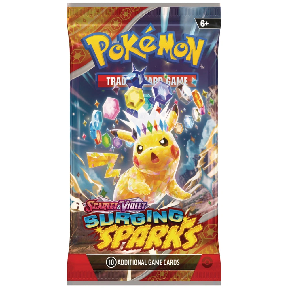 Pokémon Trading Card Scarlet & Violet Surging Sparks Booster Pack